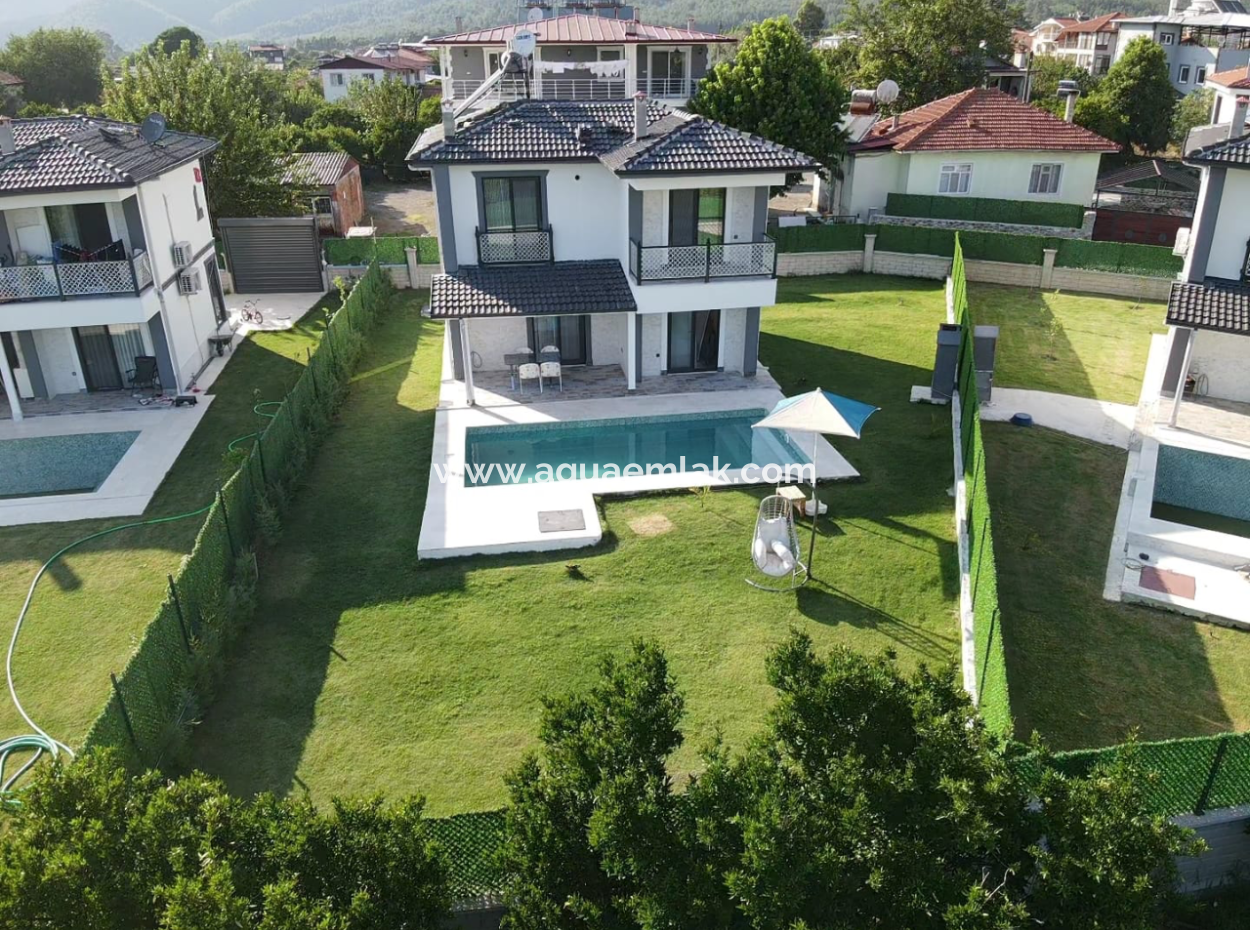 3 1 Pool Villa Zu Vermieten In Köyceğiz Toparlar Nachbarschaft