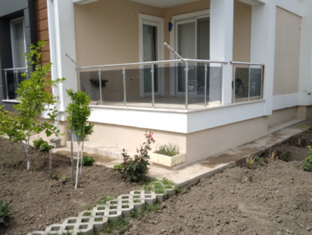 2 1 Garden Floor Apartment For Sale In Köyceğiz Development Neighborhood